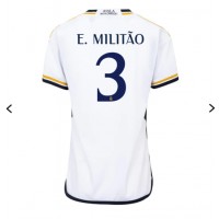 Koszulka piłkarska Real Madrid Eder Militao #3 Strój Domowy dla kobiety 2023-24 tanio Krótki Rękaw